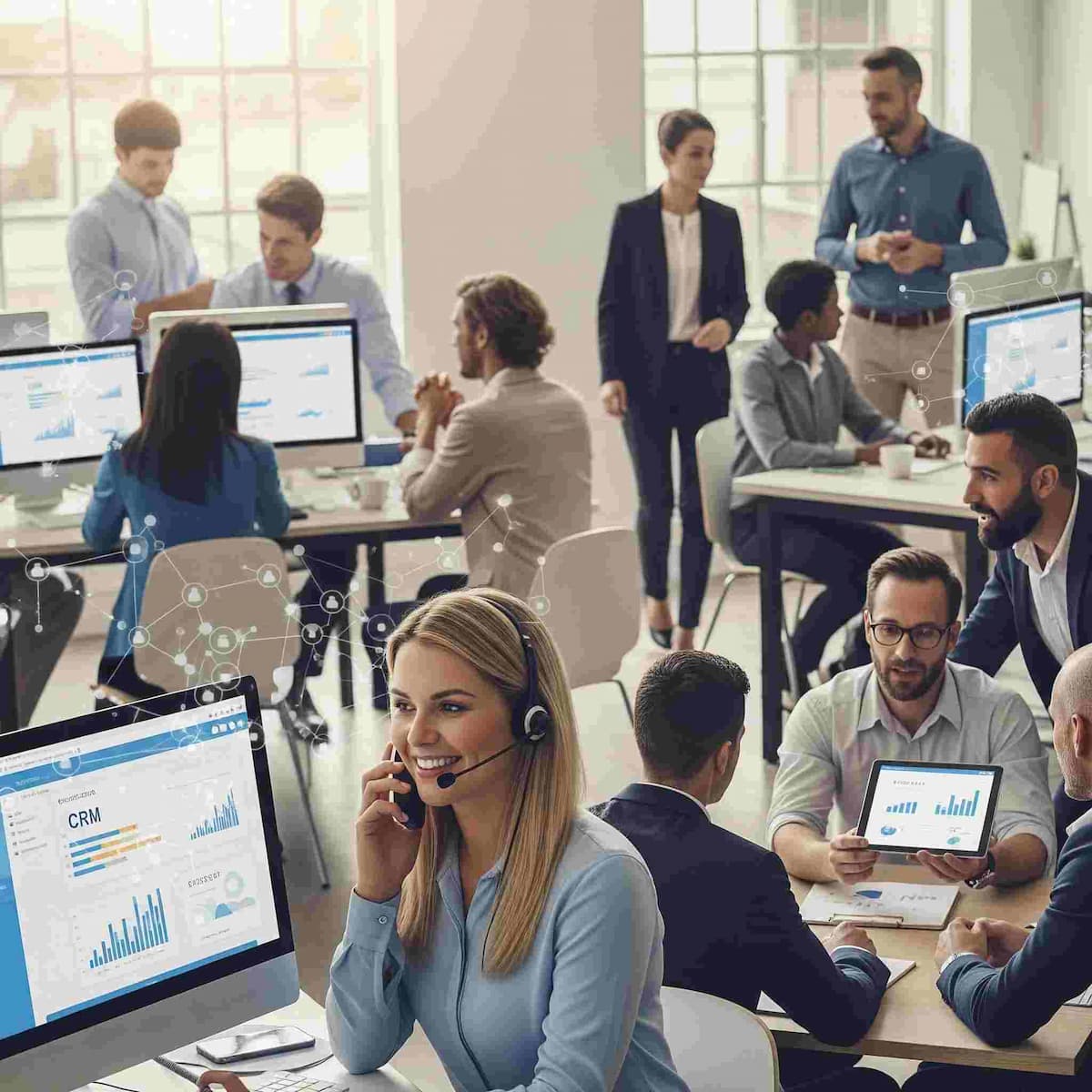 EzNxt CRM lead tracking and contact management for small business