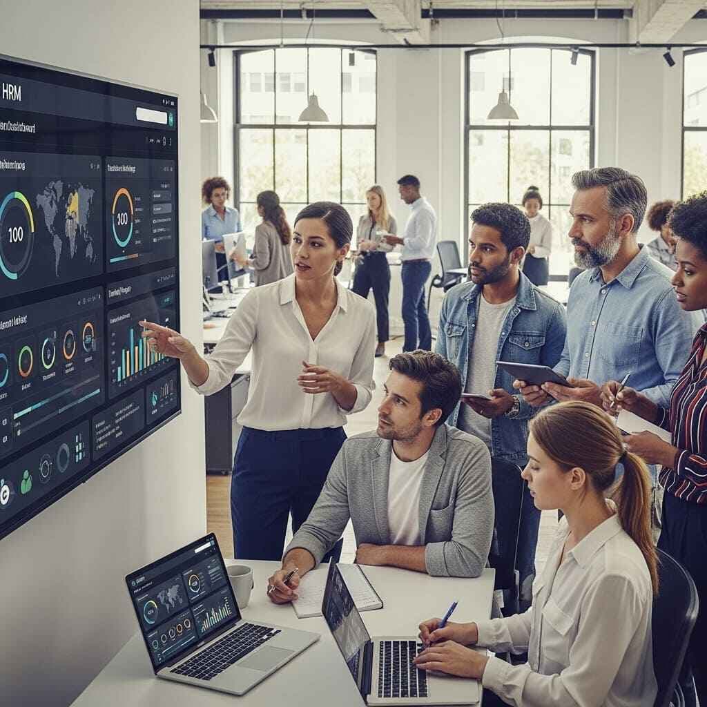 EzNxt HRMS employee records and HR database for small business