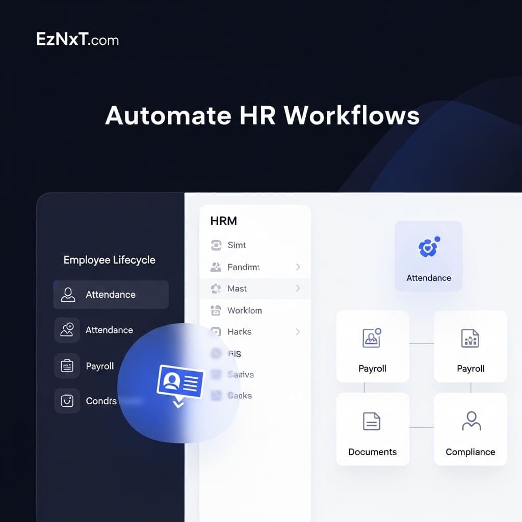EzNxt HRMS performance review and employee appraisal system