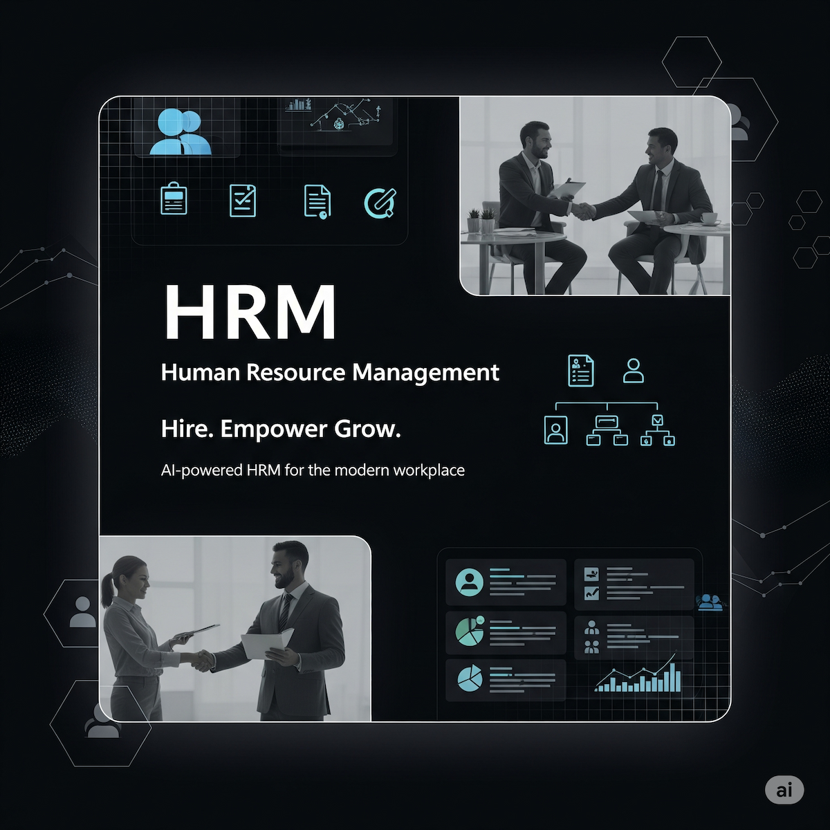 EzNxT HRM Dashboard Preview